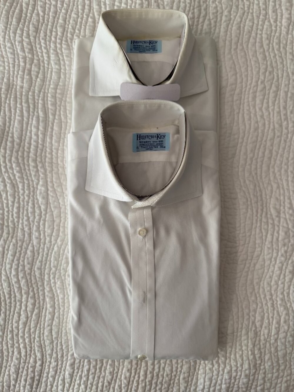 Hilditch & Key White Dress Shirts